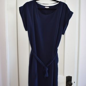 Navy Shift Dress